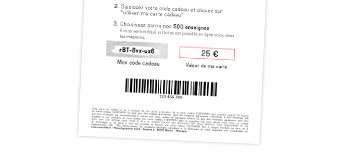 carte cadeau adidas code pin